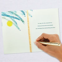 Wishing You Peace Sympathy Card for Loss of Son for only USD 4.59 | Hallmark