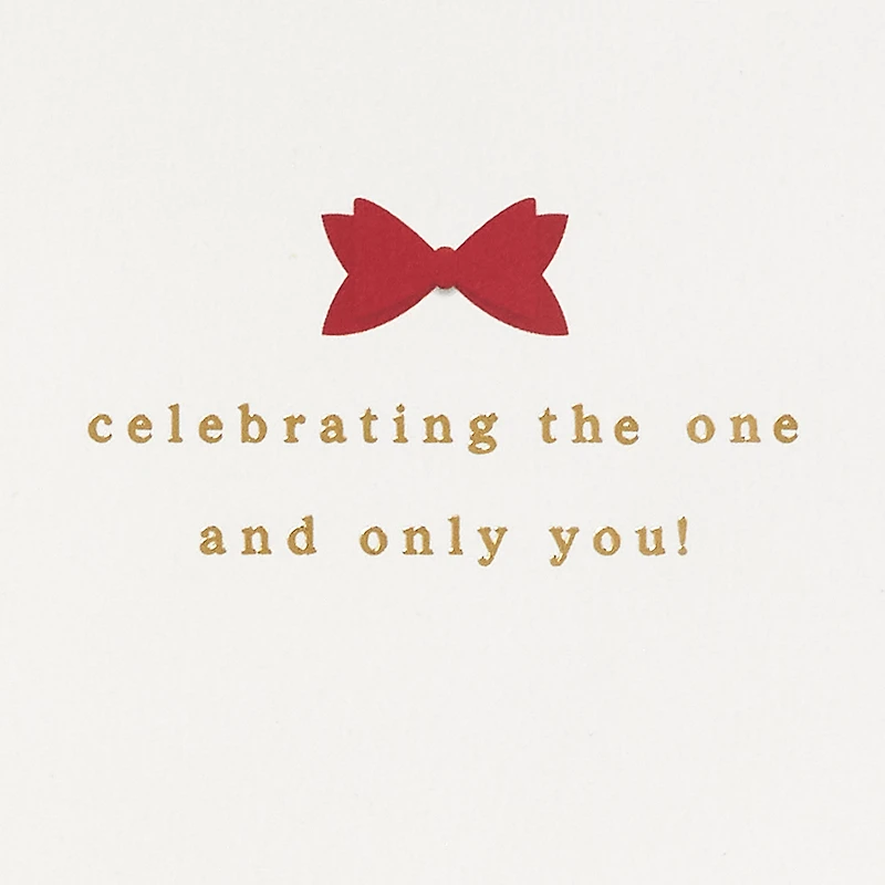 Disney Minnie Mouse The One and Only You Birthday Card for only USD 10.59 | Hallmark
