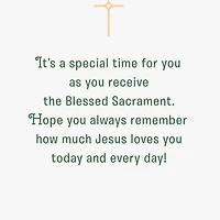 Jesus Loves You First Communion Card for Nephew for only USD 2.99 | Hallmark