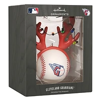 MLB Cleveland Guardians™ Reindeer Baseball Hallmark Ornament for only USD 12.99 | Hallmark