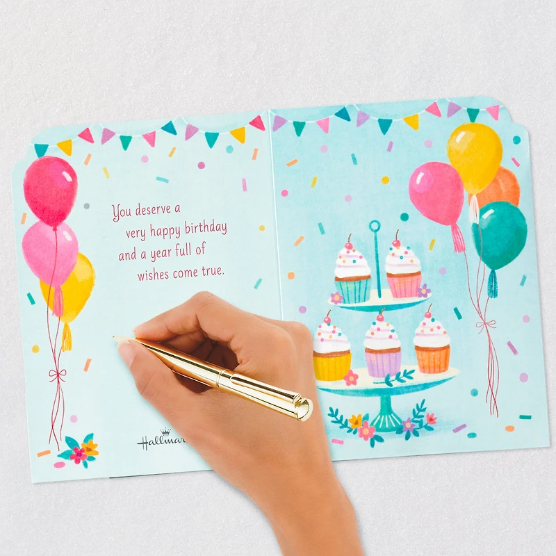 Make a Wish Musical 3D Pop-Up Birthday Card With Light for only USD 8.99 | Hallmark