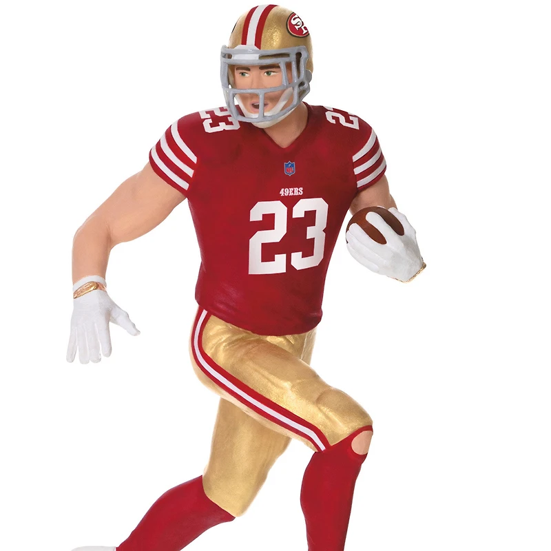 NFL San Francisco 49ers Christian McCaffrey Ornament for only USD 28.99 | Hallmark