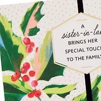 You've Brought So Much to Our Family Christmas Card for Sister-in-Law for only USD 4.99 | Hallmark