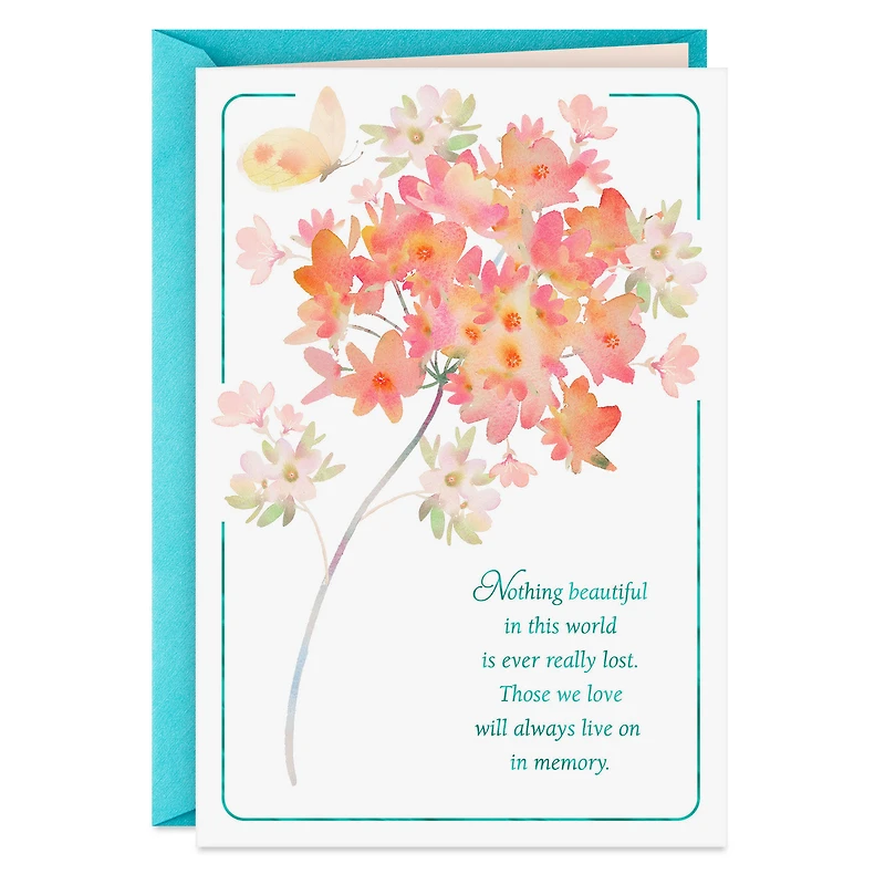 Your Loved One Will Always Live On in Memory Sympathy Card for only USD 0.99 | Hallmark