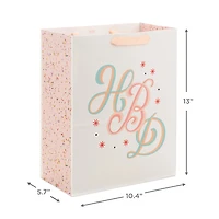 13" Pastel HBD Large Gift Bag for only USD 4.99 | Hallmark