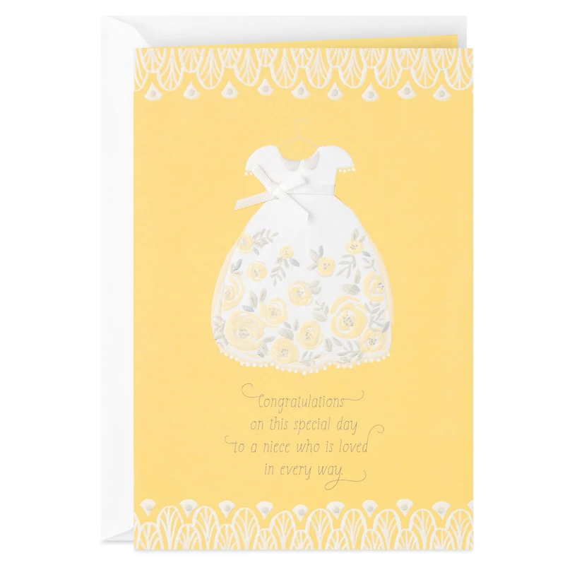 Love, Prayers and God's Blessings First Communion Card for Niece for only USD 3.99 | Hallmark