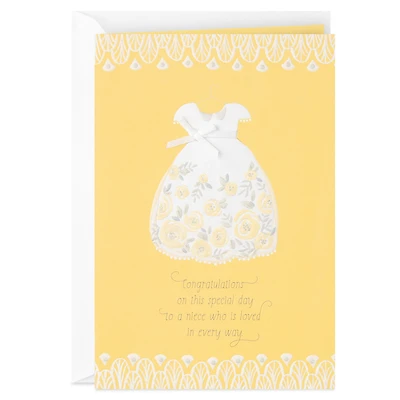Love, Prayers and God's Blessings First Communion Card for Niece for only USD 3.99 | Hallmark