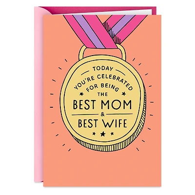 Hottest Mom Award Funny Mother's Day Card for Wife for only USD 3.99 | Hallmark