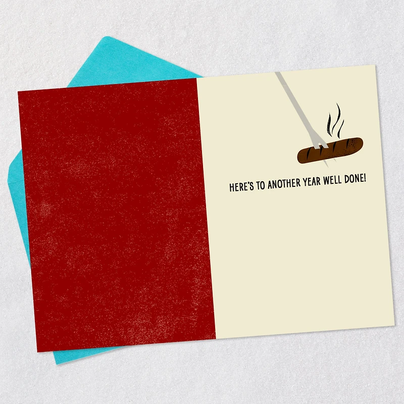 Over the Grill Funny Birthday Card for only USD 3.99 | Hallmark