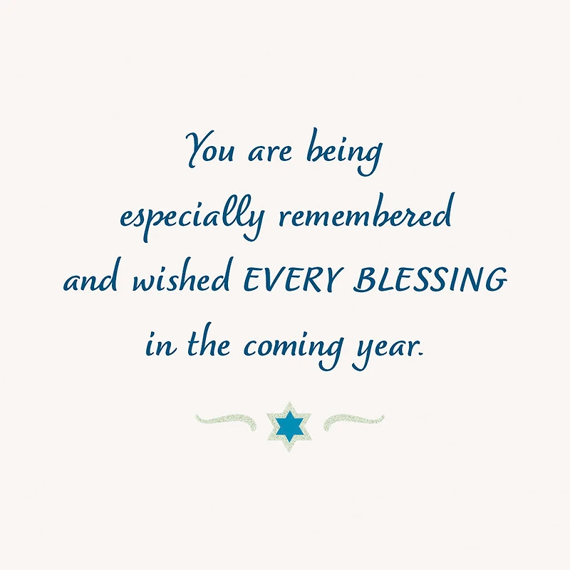 Wishing You Every Blessing Rosh Hashanah Card for only USD 3.99 | Hallmark