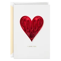 You Have My Heart Quilled Paper Handmade Love Card for only USD 13.59 | Hallmark