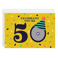 Celebrate Custom 50th Birthday Card for only USD 4.99 | Hallmark