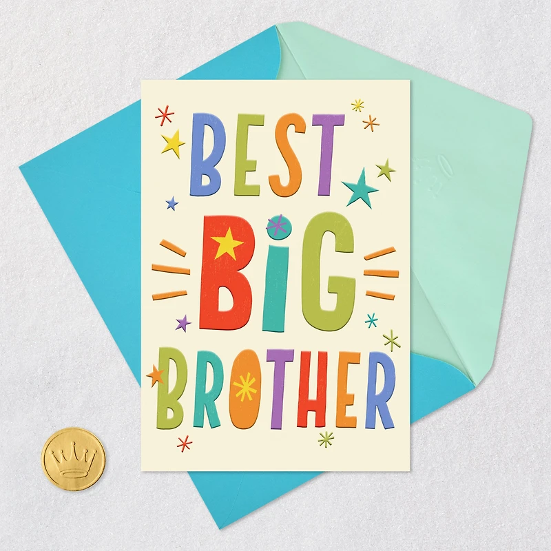 Best Big Brother New Baby Card for only USD 2.99 | Hallmark