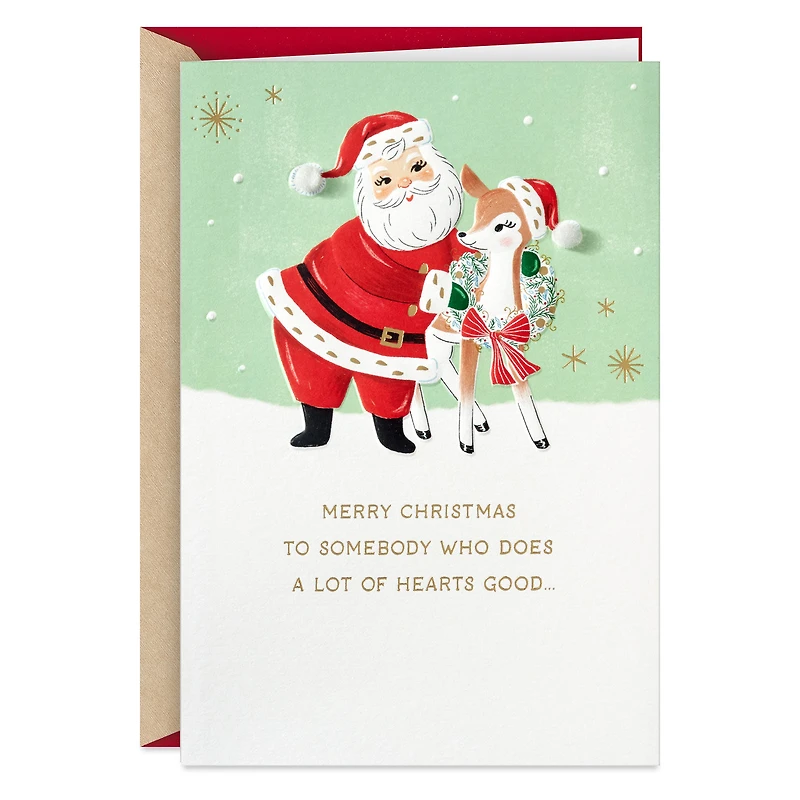You Do Hearts Good Christmas Card for only USD 5.59 | Hallmark