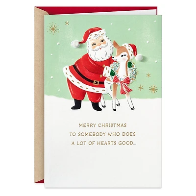 You Do Hearts Good Christmas Card for only USD 5.59 | Hallmark