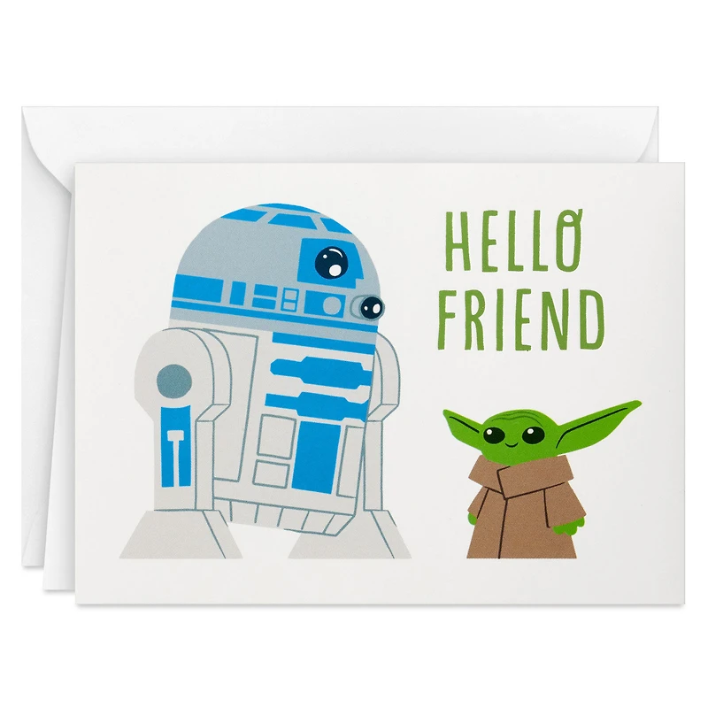 Star Wars: The Mandalorian™ R2-D2™ and Grogu™ Blank Notes, Pack of 10 for only USD 10.49 | Hallmark