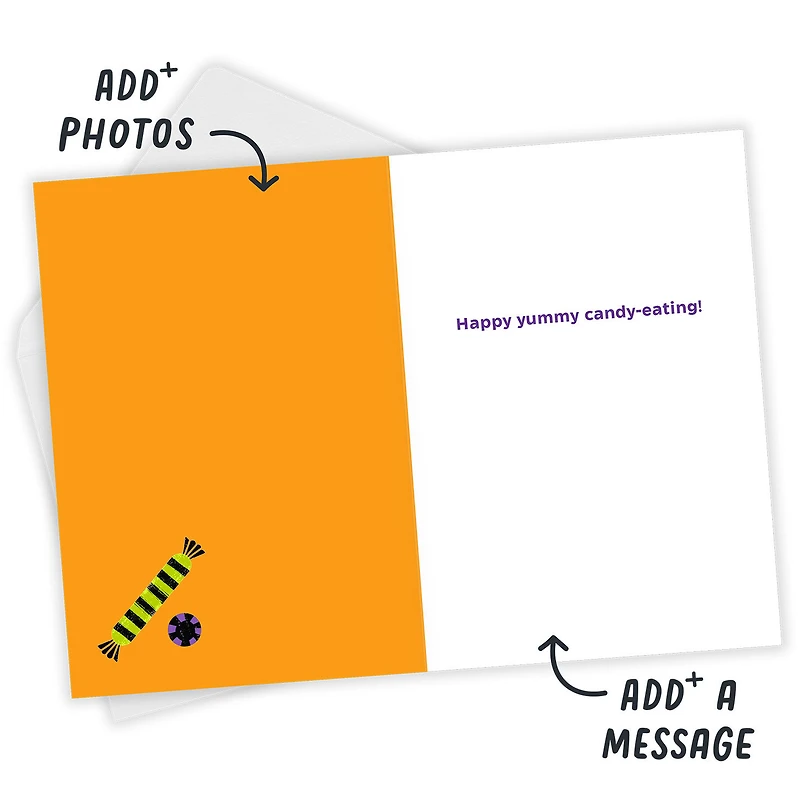 Fun Ghost Photo Hole Custom Halloween Card for only USD 4.99 | Hallmark