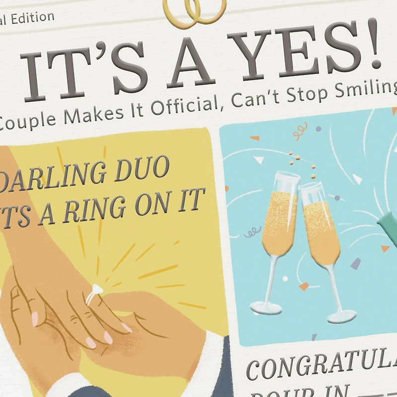 So Happy for Your News Wedding Card for only USD 3.99 | Hallmark