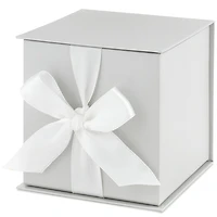 4.3" Small Pearl Gray Gift Box With Shredded Paper Filler for only USD 4.99 | Hallmark