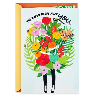 World Needs More You Birthday Card for Her for only USD 4.59 | Hallmark