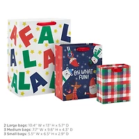 Fa La La Fun 8-Pack Assorted Gift Bag Bundle for only USD 12.99 | Hallmark