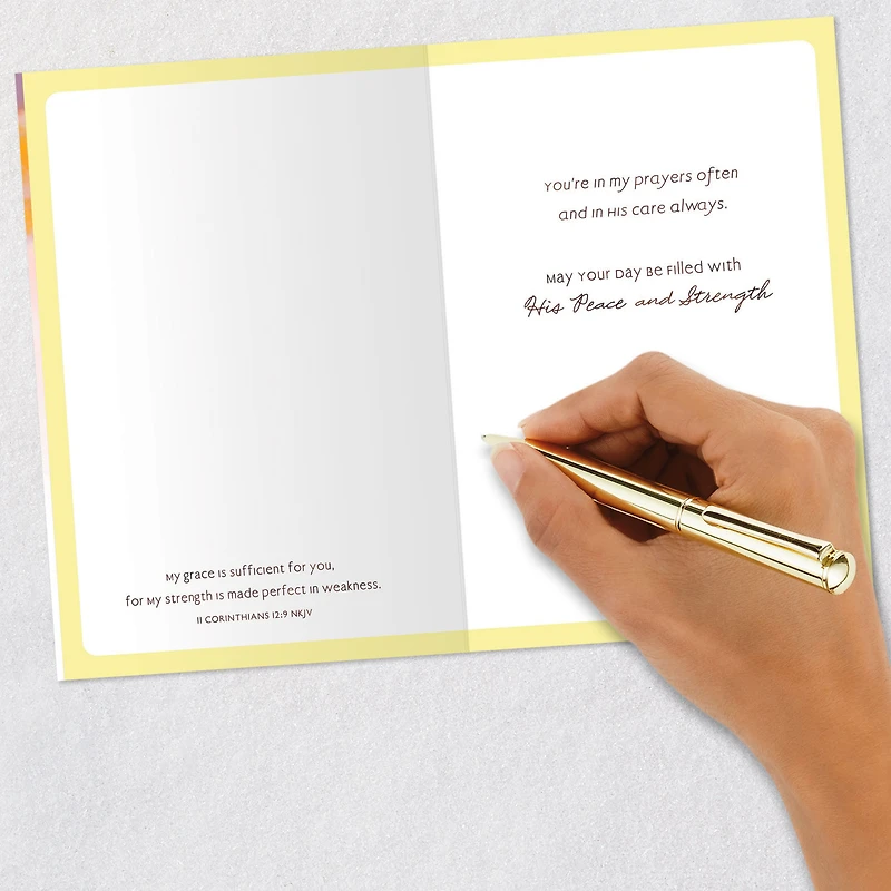You're in My Prayers and God's Care Always Religious Encouragement Card for only USD 2.99 | Hallmark