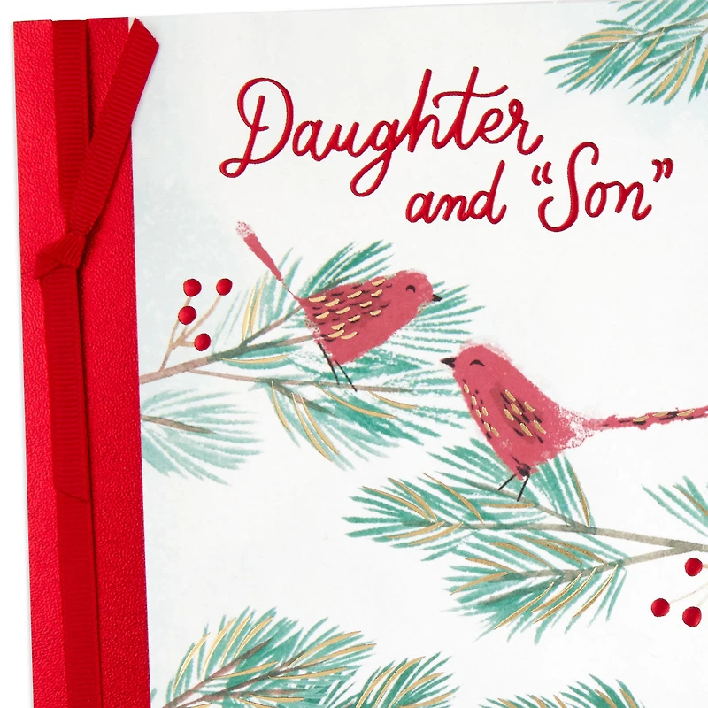 Being Part of Your Lives Christmas Card for Daughter and Her Husband for only USD 5.99 | Hallmark