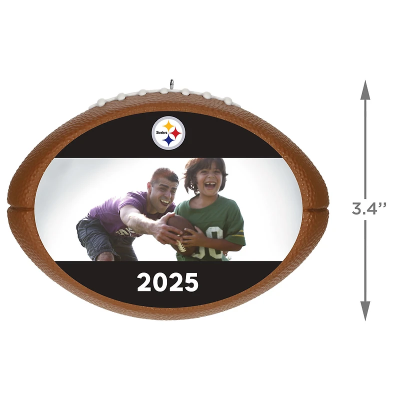 NFL Pittsburgh Steelers Football Personalized Ornament