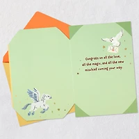 Harry Potter™ Hogwarts™ Crest Baby Shower Card for only USD 5.99 | Hallmark