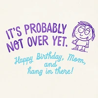 Not Over Yet Funny Birthday Card for Mom for only USD 3.99 | Hallmark