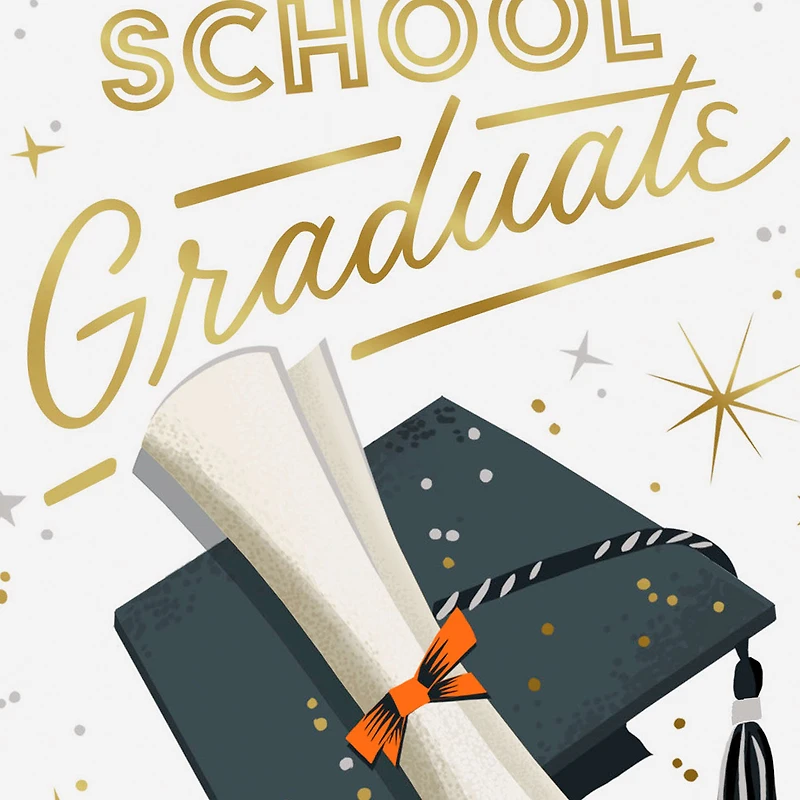 Only the Beginning Gift Card Greeting High School Graduation Card for only USD 4.99 | Hallmark