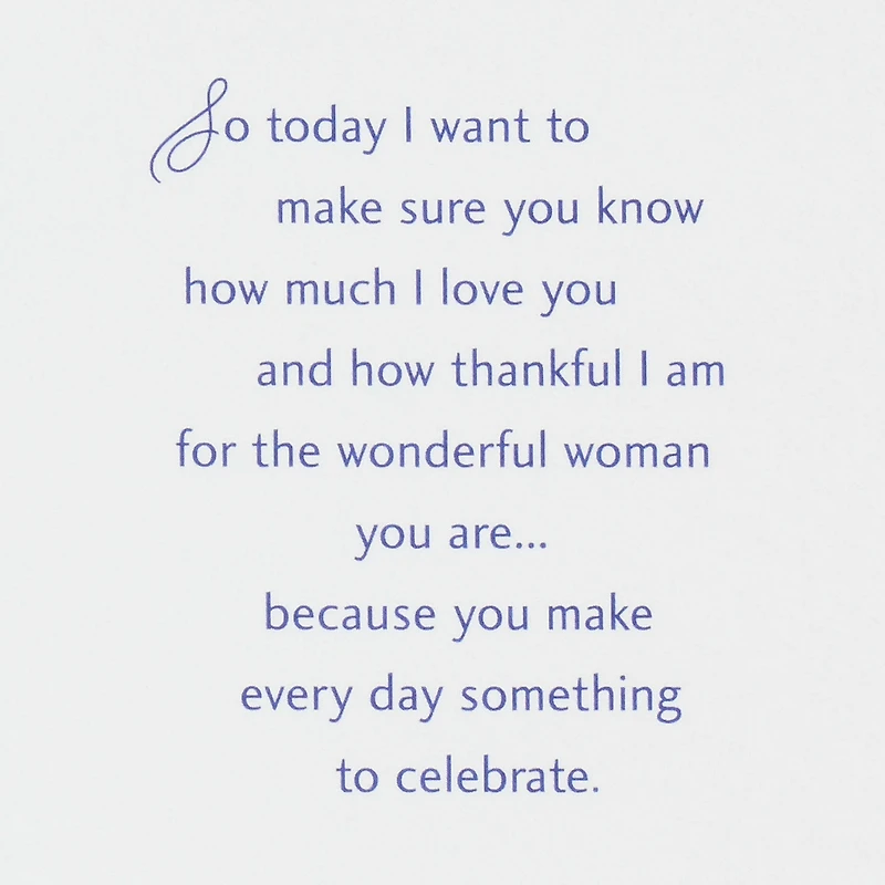 You're an Incredible Woman Birthday Card for Wife for only USD 7.59 | Hallmark