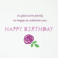 So Glad We're Family Birthday Card for only USD 3.99 | Hallmark