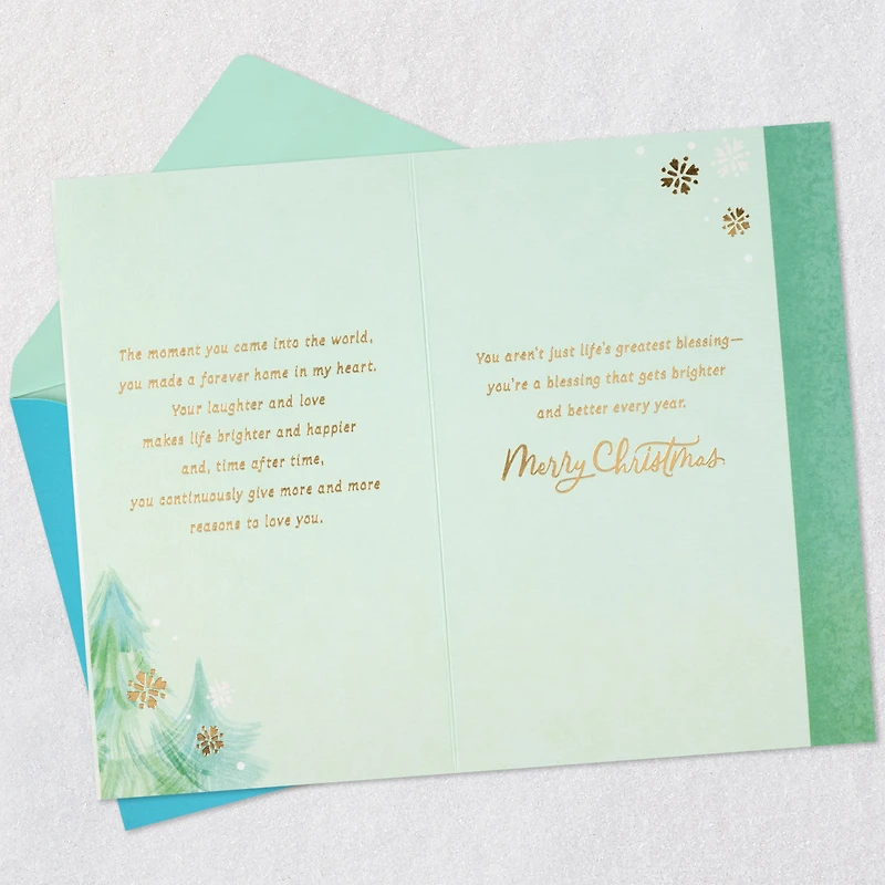 You're Life's Greatest Blessing Christmas Card for Daughter for only USD 5.59 | Hallmark