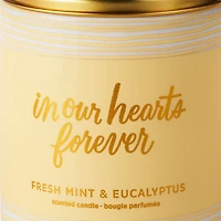 In Our Hearts Forever Fresh Mint & Eucalyptus Scented Jar Candle, 7 oz. for only USD 14.99 | Hallmark