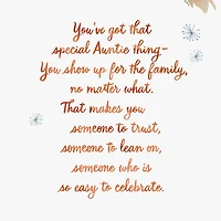 You've Got That Special Auntie Thing Birthday Card for Aunt for only USD 2.59 | Hallmark