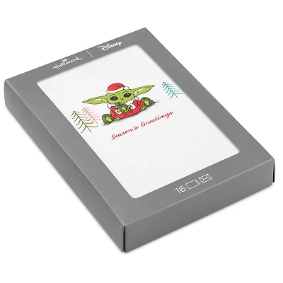 Star Wars: The Mandalorian™ Grogu™ Frogs Boxed Christmas Cards, Pack of 16 for only USD 15.49 | Hallmark