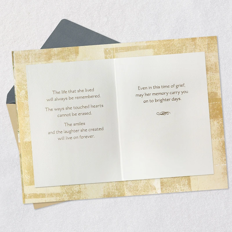 May Her Memory Carry You to Brighter Days Sympathy Card for Loss of Mother for only USD 7.99 | Hallmark
