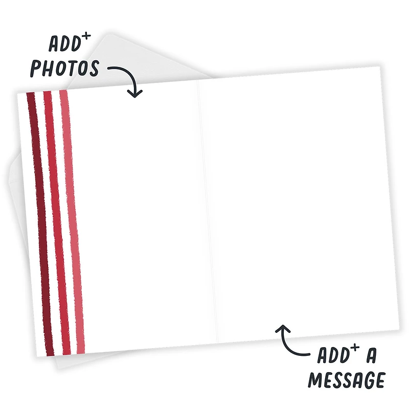 Personalized Red Heart Frame Photo Card for only USD 4.99 | Hallmark