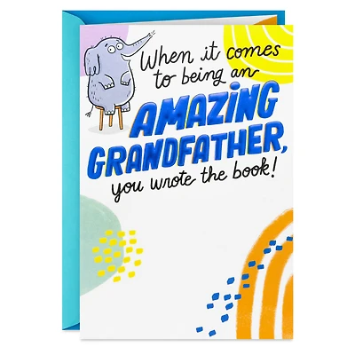 You Wrote the Book Pop-Up Father's Day Card for Grandfather for only USD 5.99 | Hallmark