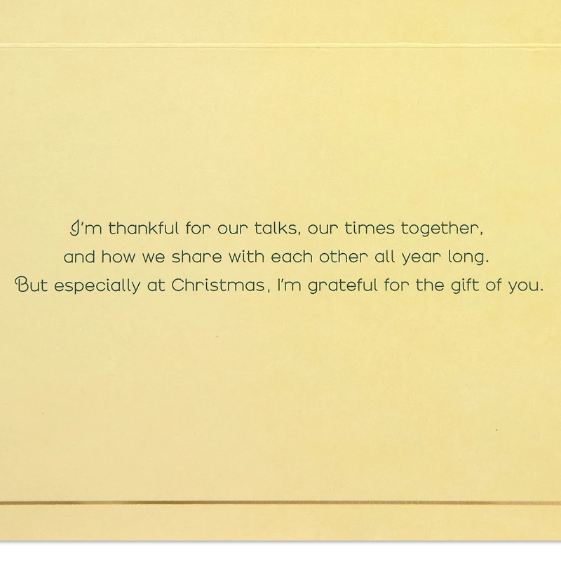 Grateful for the Gift of You Christmas Card for Sister for only USD 5.59 | Hallmark