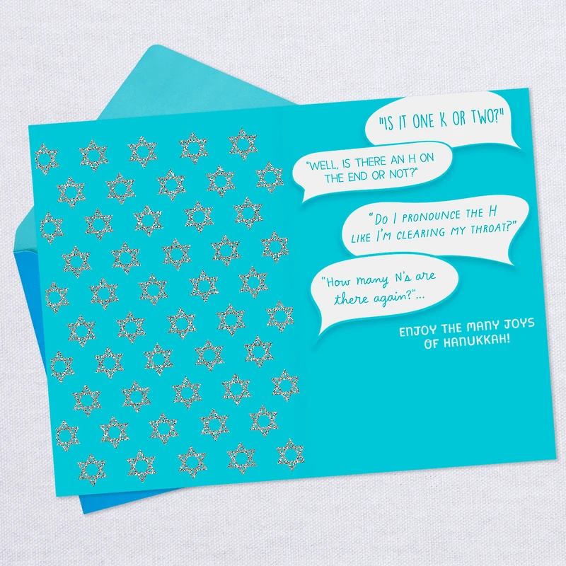 Words of the Season Funny Hanukkah Card for only USD 2.99 | Hallmark