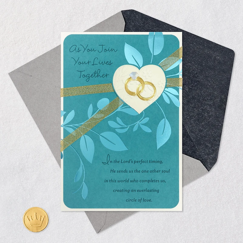 Everlasting Circle of Love Religious Wedding Card for only USD 5.99 | Hallmark