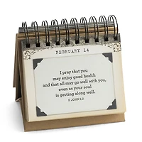 Prayers and Blessings Large Print 365-Day Perpetual Calendar for only USD 10.99 | Hallmark