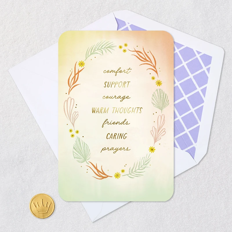 Comfort, Support and Caring Prayers Encouragement Card for only USD 2.99 | Hallmark