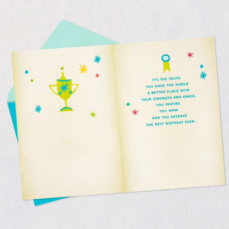 Awesome and Incredible Birthday Card for Granddaughter for only USD 4.99 | Hallmark