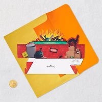 Dumpster Fire Funny Pop-Up Blank Card for only USD 7.99 | Hallmark