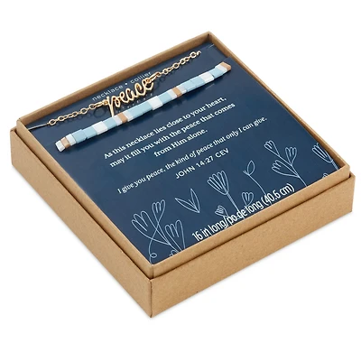 DaySpring Peace Double-Strand Necklace for only USD 28.99 | Hallmark