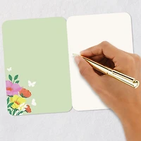Butterflies and Flowers in Vase Blank Card for only USD 2.99 | Hallmark
