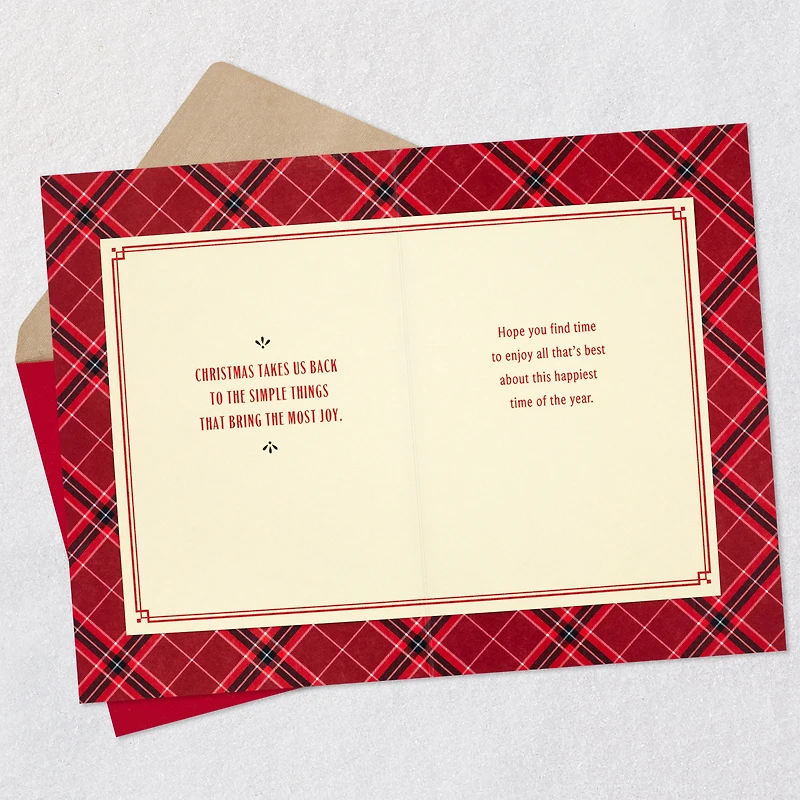 The Simple Things That Bring Joy Christmas Card for only USD 5.59 | Hallmark